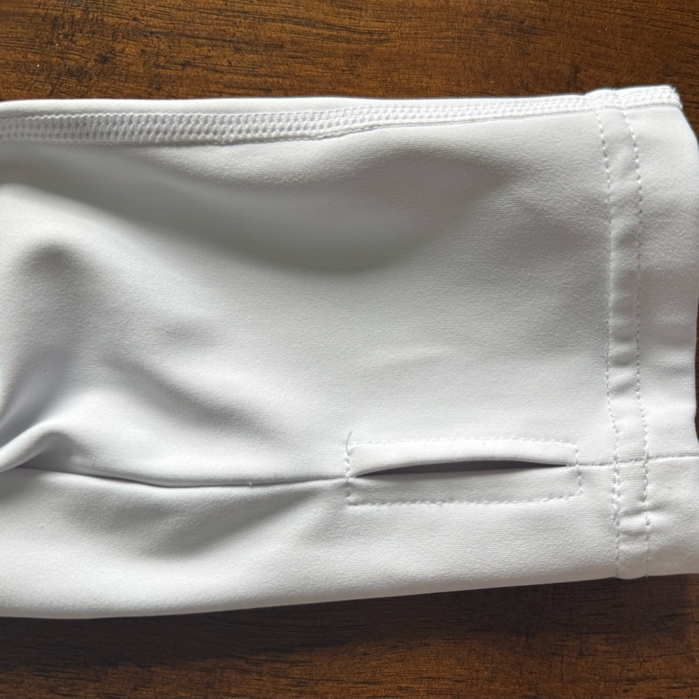 White Performance Zip-Up Jacket - Picture 6 of 8